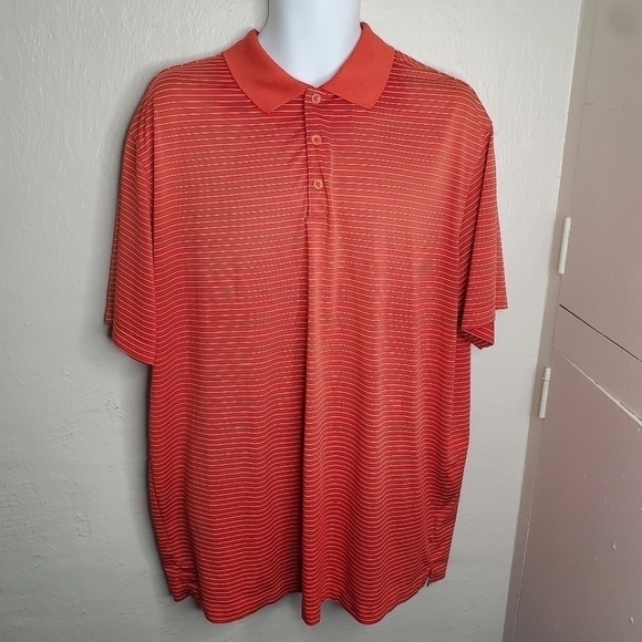 Nike Golf Tour Performance Dri Fit Polo Men Size XXL Red - Picture 5 of 6